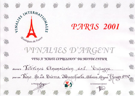 2001 - Vinalies D´Argent